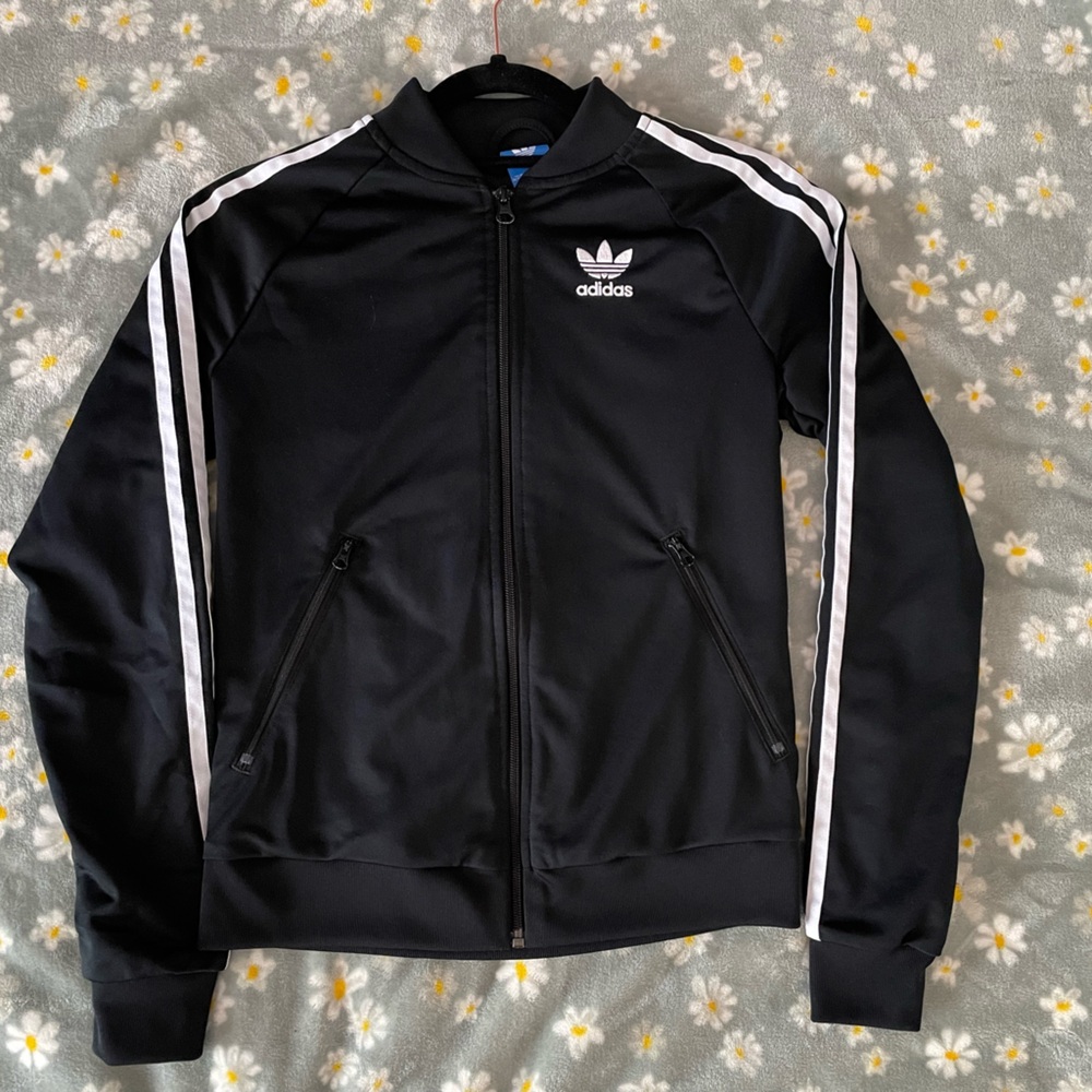 Adidas womens xs 3 stripe track suit